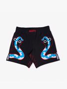 MANTO cobra FIGHT SHORTS-black